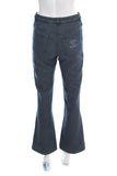 Chanel Blue CC Detail Jeans SZ 34