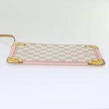 Louis Vuitton Neverfull Pouch  Canvas Clutch Bag