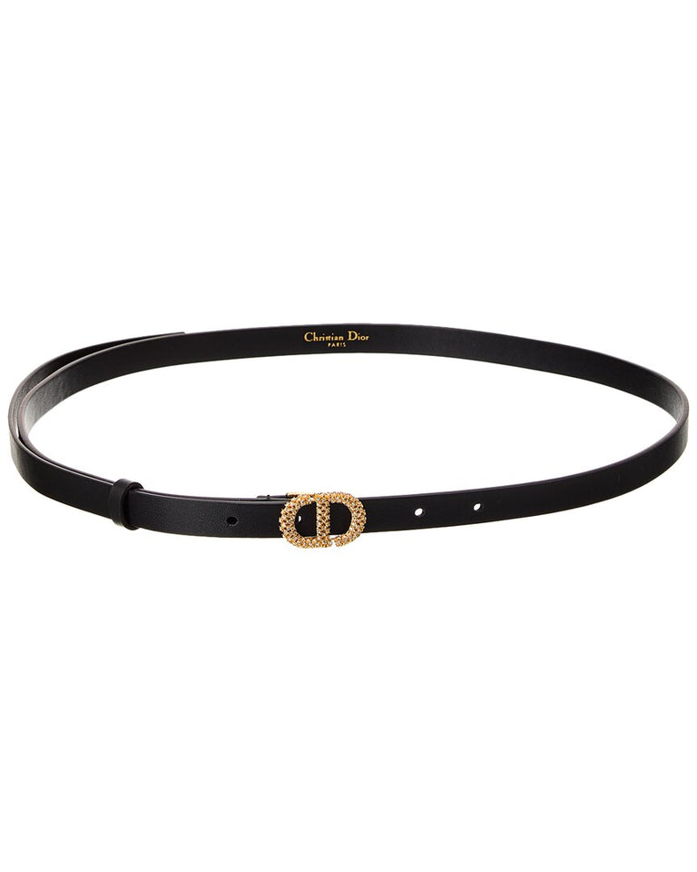 Dior Montaigne Leather Belt