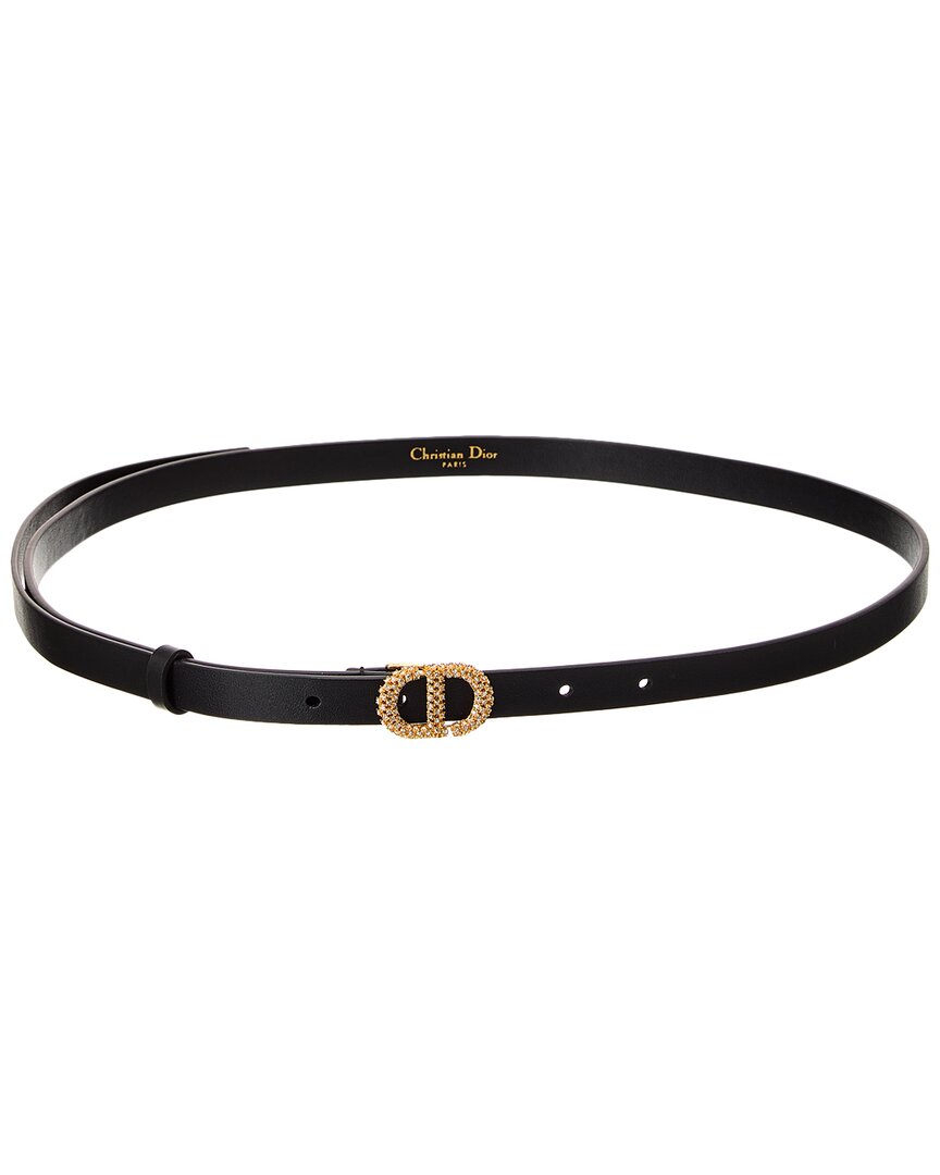 Dior Montaigne Leather Belt