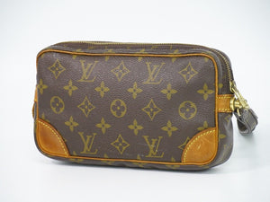 Louis Vuitton Marly  Canvas Clutch Bag