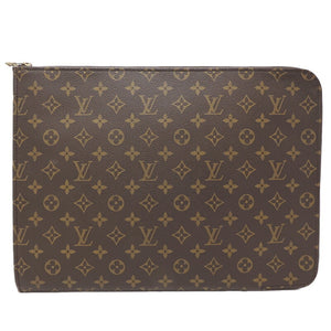 Louis Vuitton Pochette  Canvas Clutch Bag