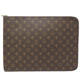 Louis Vuitton Pochette  Canvas Clutch Bag