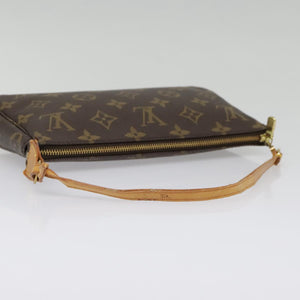 Louis Vuitton Pochette Accessoire  Canvas Clutch Bag