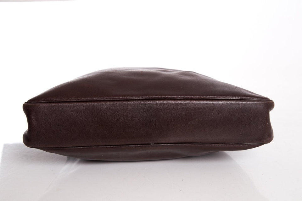 Hermes Brown Leather Hobo