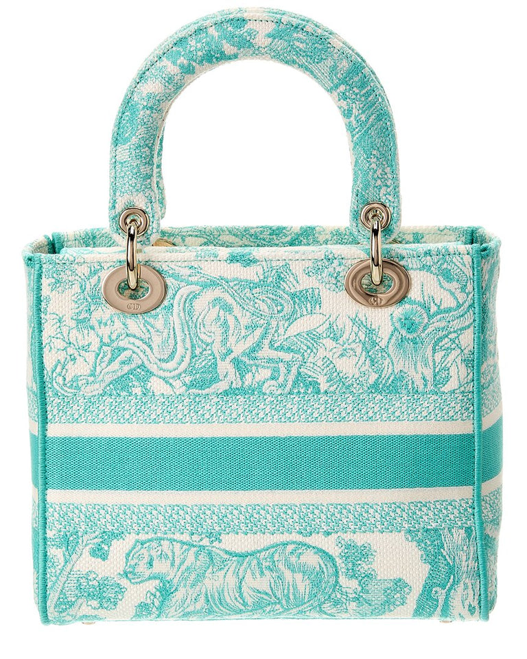 Dior Lady D-Lite Medium Canvas Tote