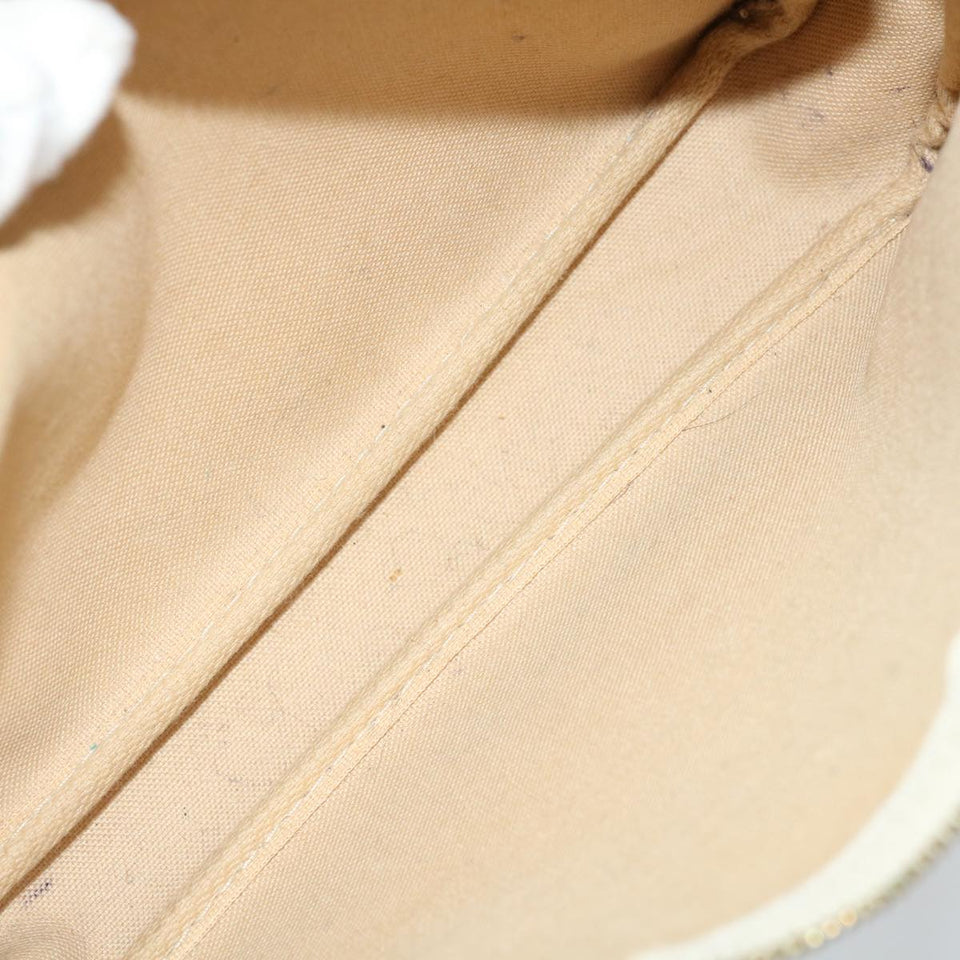 Louis Vuitton Pochette Accessoire  Canvas Clutch Bag