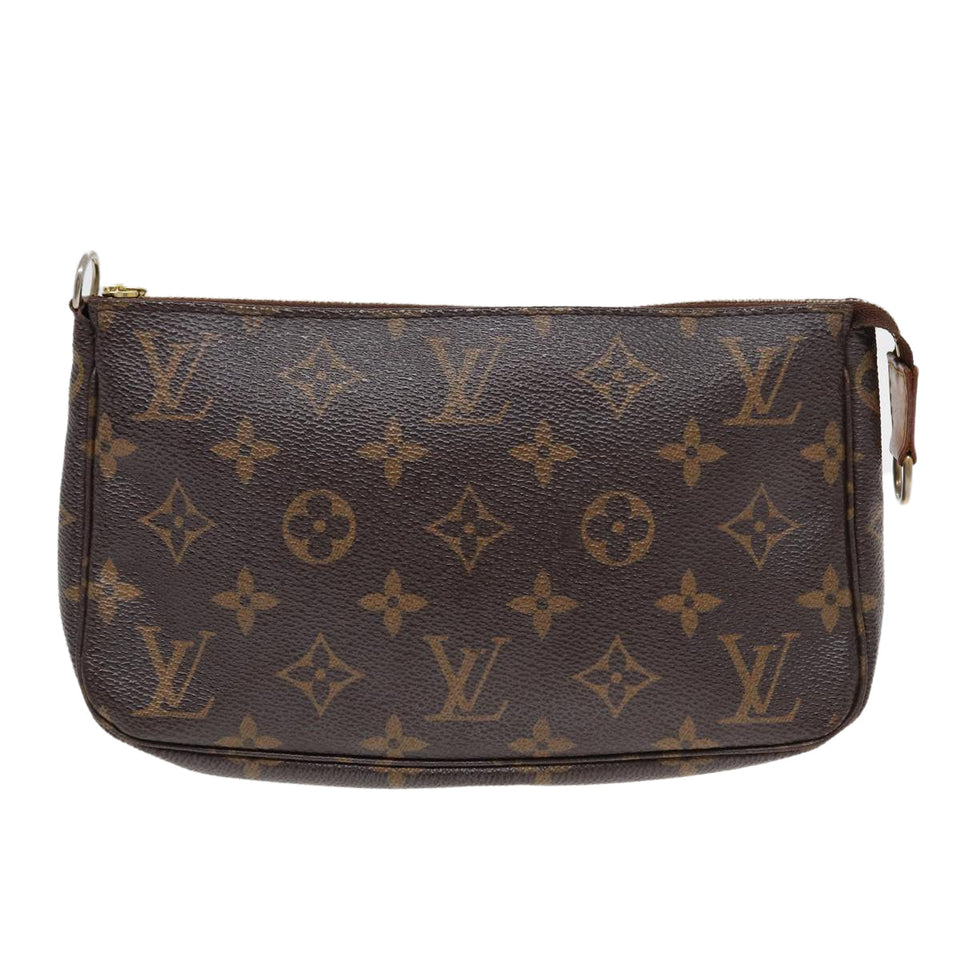 Louis Vuitton Pochette Accessoires  Canvas Clutch Bag