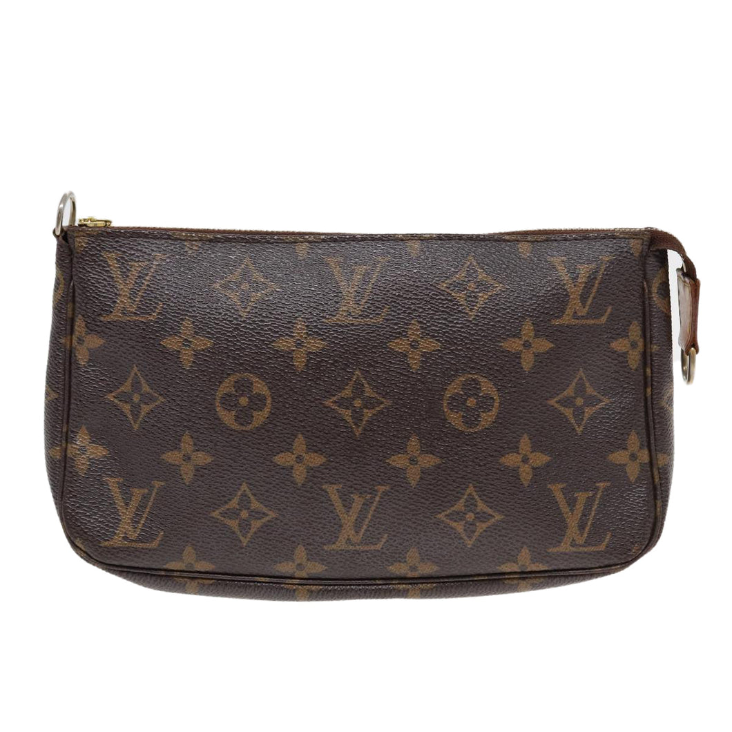 Louis Vuitton Pochette Accessoires  Canvas Clutch Bag