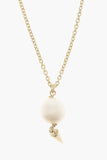 Dior Golden Effect Brass Jardin D'hiver Long Necklace With Pendan