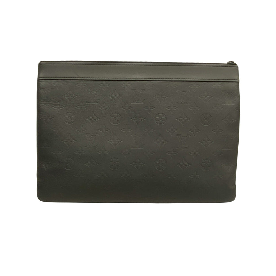 Louis Vuitton Discovery  Leather Clutch Bag