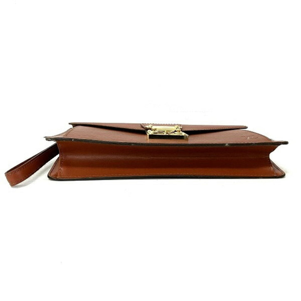 Louis Vuitton Sellier  Leather Clutch Bag