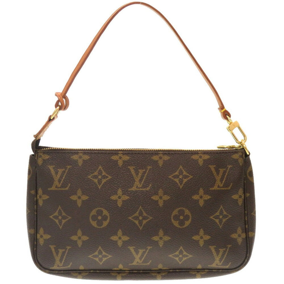 Louis Vuitton Pochette Accessoires  Canvas Clutch Bag