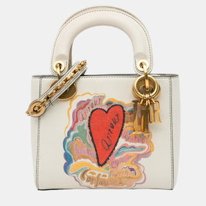x Niki De Saint Phalle White Dioramour Mini Lady Dior