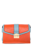 Gucci Orange & Blue Medium GG Aria Collection Cross-Body