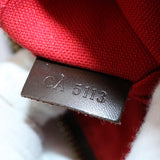 Louis Vuitton Pochette Accessoire  Canvas Clutch Bag