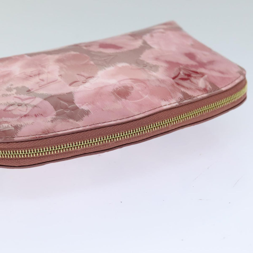 Louis Vuitton Cosmetic Pouch  Patent Leather Clutch Bag