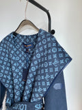 Luxury Louis Vuitton  Wrap Coat 039