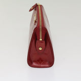 Louis Vuitton Cosmetic Pouch  Patent Leather Clutch Bag
