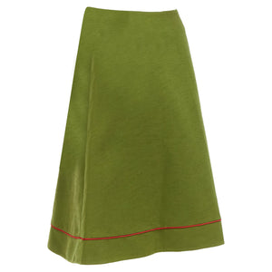 Christian Dior John Galliano Communist Pique Aline Skirt