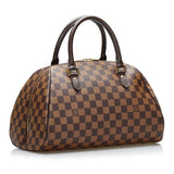 Louis Vuitton Damière Rivera MM Handbag N41434 Brown PVC Leather  Louis Vuitton