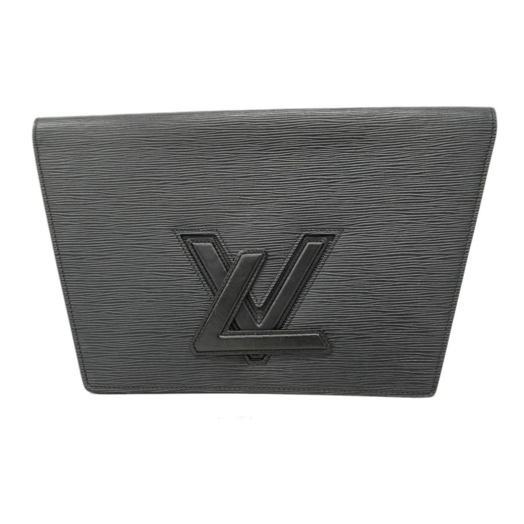 Louis Vuitton Trapèze  Leather Clutch Bag