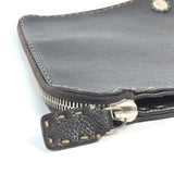 Fendi  Leather Clutch Bag Pouch (Pre-Owned)