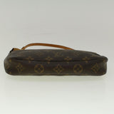 Louis Vuitton Pochette Accessoire  Canvas Clutch Bag