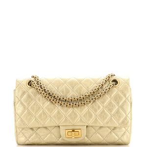 CHANEL Reissue 2.55 Flap Bag Quilted Aged Calfskin 225