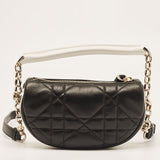 Dior Black Cannage Leather Micro Vibe Hobo