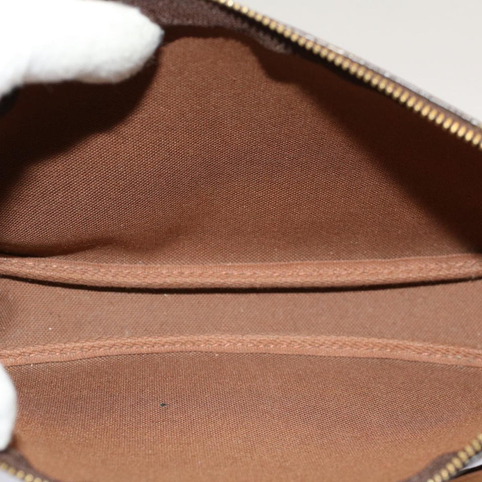 Louis Vuitton Pochette Accessoire  Canvas Clutch Bag