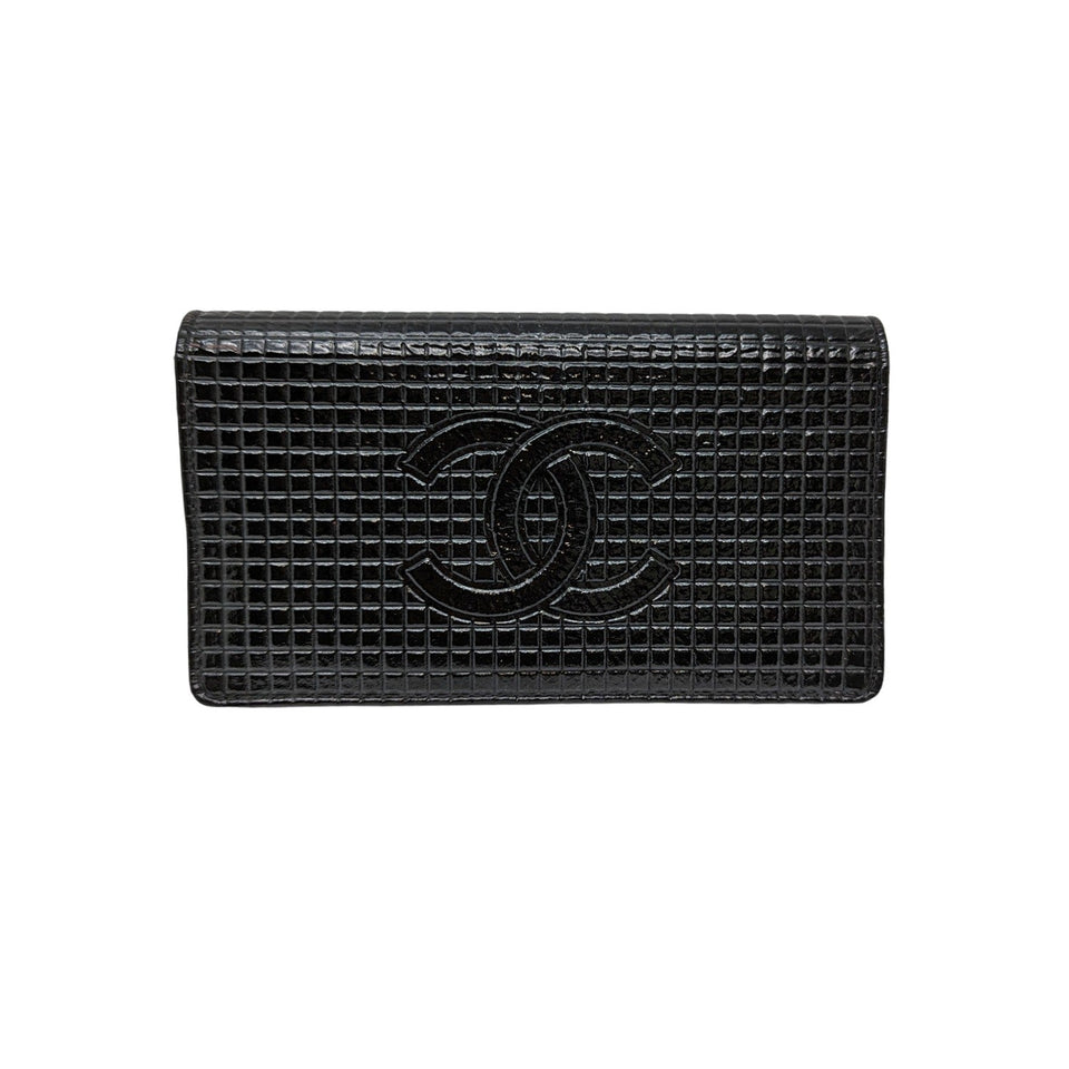 Chanel bag Micro Chocolate Bar Coco Mark Long Wallet