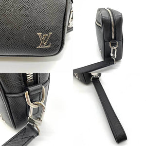 Louis Vuitton Pochette Kasai  Leather Clutch Bag