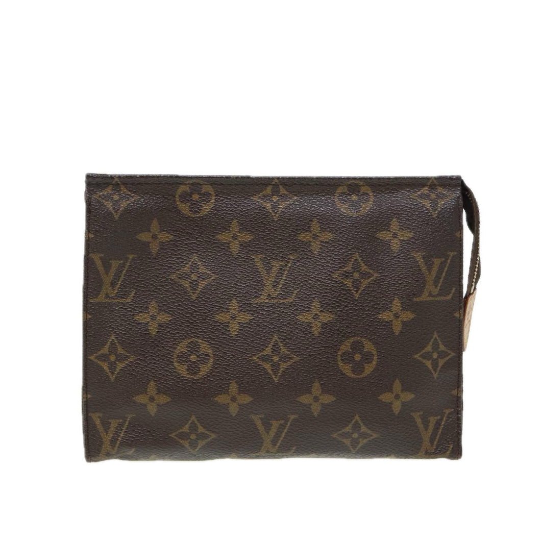 Louis Vuitton Poche Toilette  Canvas Clutch Bag