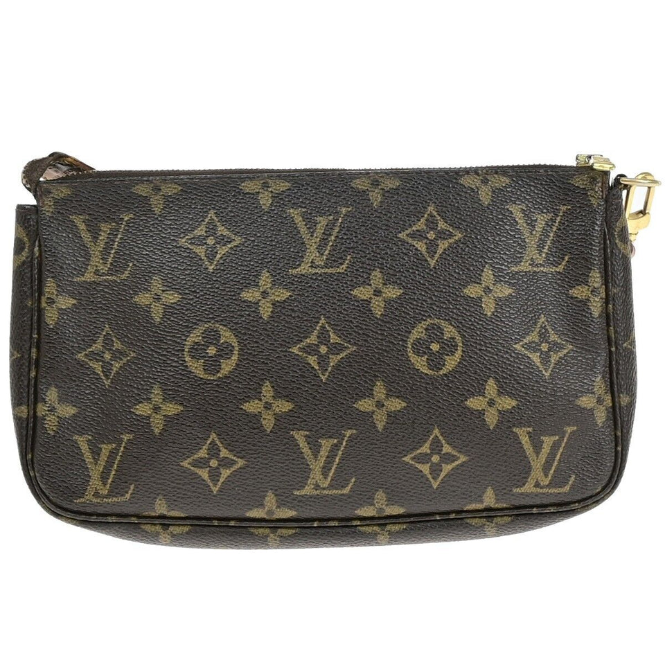 Louis Vuitton Pochette Accessoires  Canvas Clutch Bag