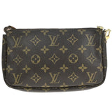 Louis Vuitton Pochette Accessoires  Canvas Clutch Bag