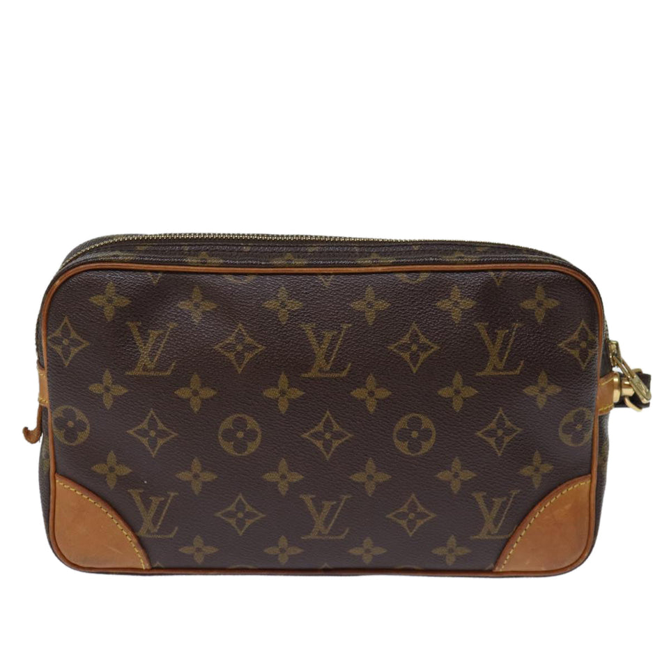 Louis Vuitton Monogram Marly Dragonne Gm Clutch Bag
