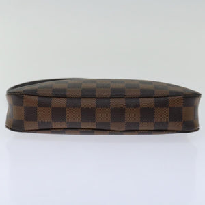 Louis Vuitton Pochette Accessoire  Canvas Clutch Bag