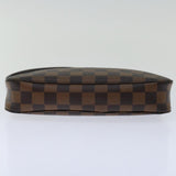 Louis Vuitton Pochette Accessoire  Canvas Clutch Bag