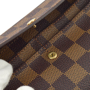 Louis Vuitton Damier Portefeuille Sarah Purse Wallet N61734