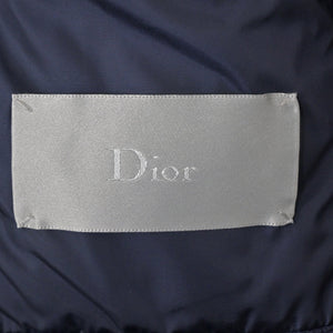 Dior Homme Goose Down Puffer Jacket in Blue Polyamide