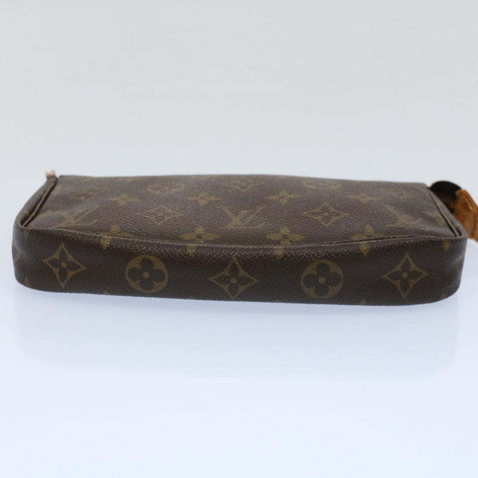 Louis Vuitton Pochette Accessoire  Canvas Clutch Bag