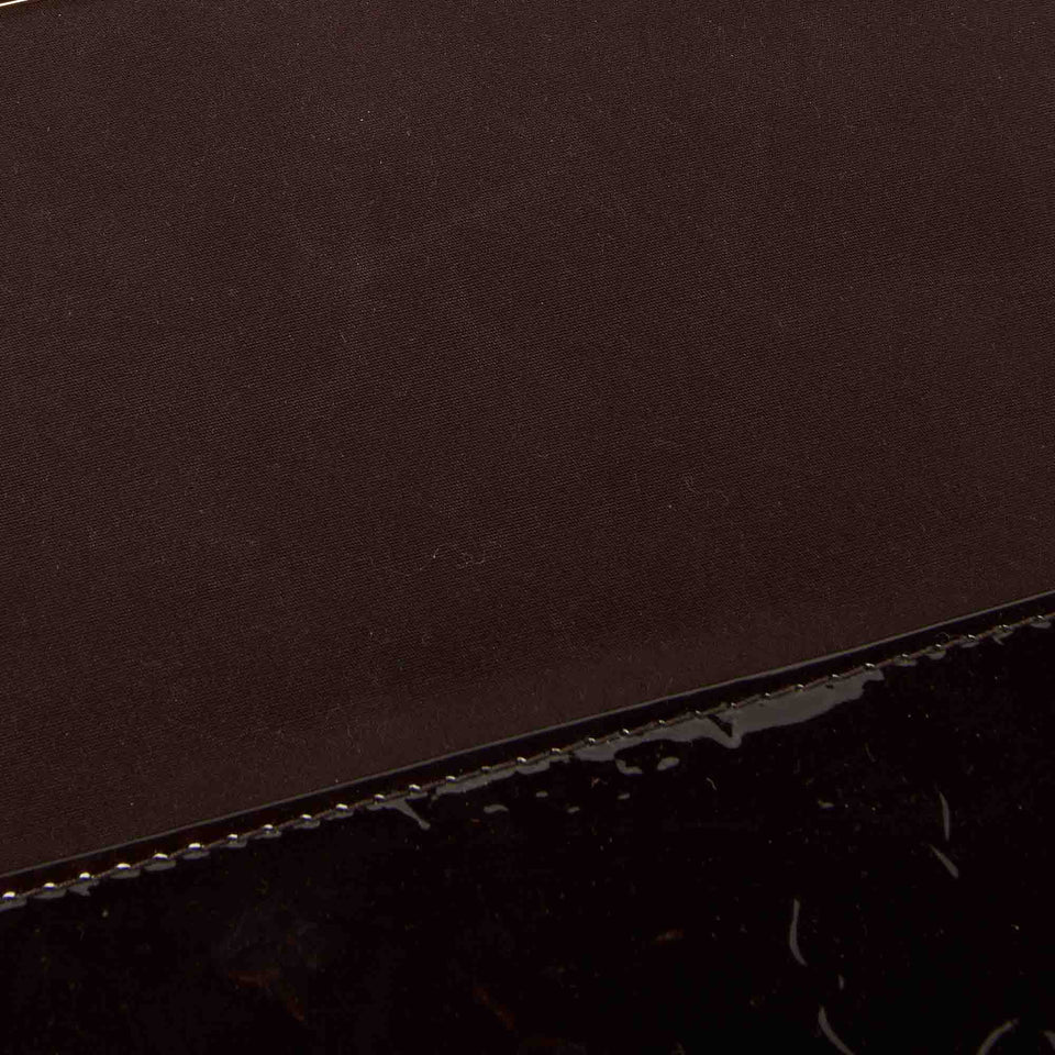 Louis Vuitton Amarante Monogram Vernis Ana Clutch Bag