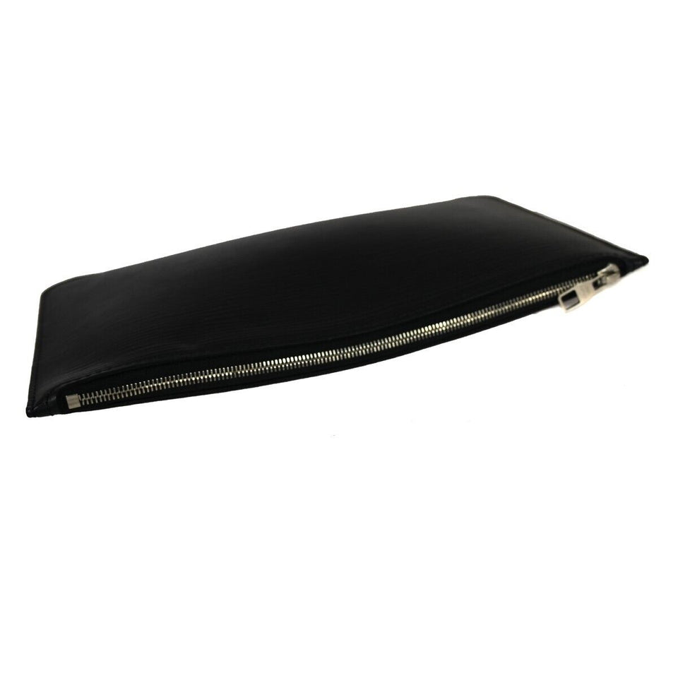 Louis Vuitton Neverfull Pouch  Leather Clutch Bag