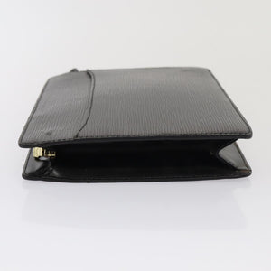 Louis Vuitton Epi Pochette Homme Clutch Bag Black Noir
