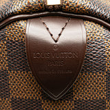 Louis Vuitton Damier Speedy 30 Handbag Mini Boston Bag N41531 Eve Brown PVC Leather  Louis Vuitton