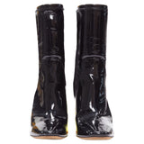 Dior Raf Simons Patent Lucite Boots