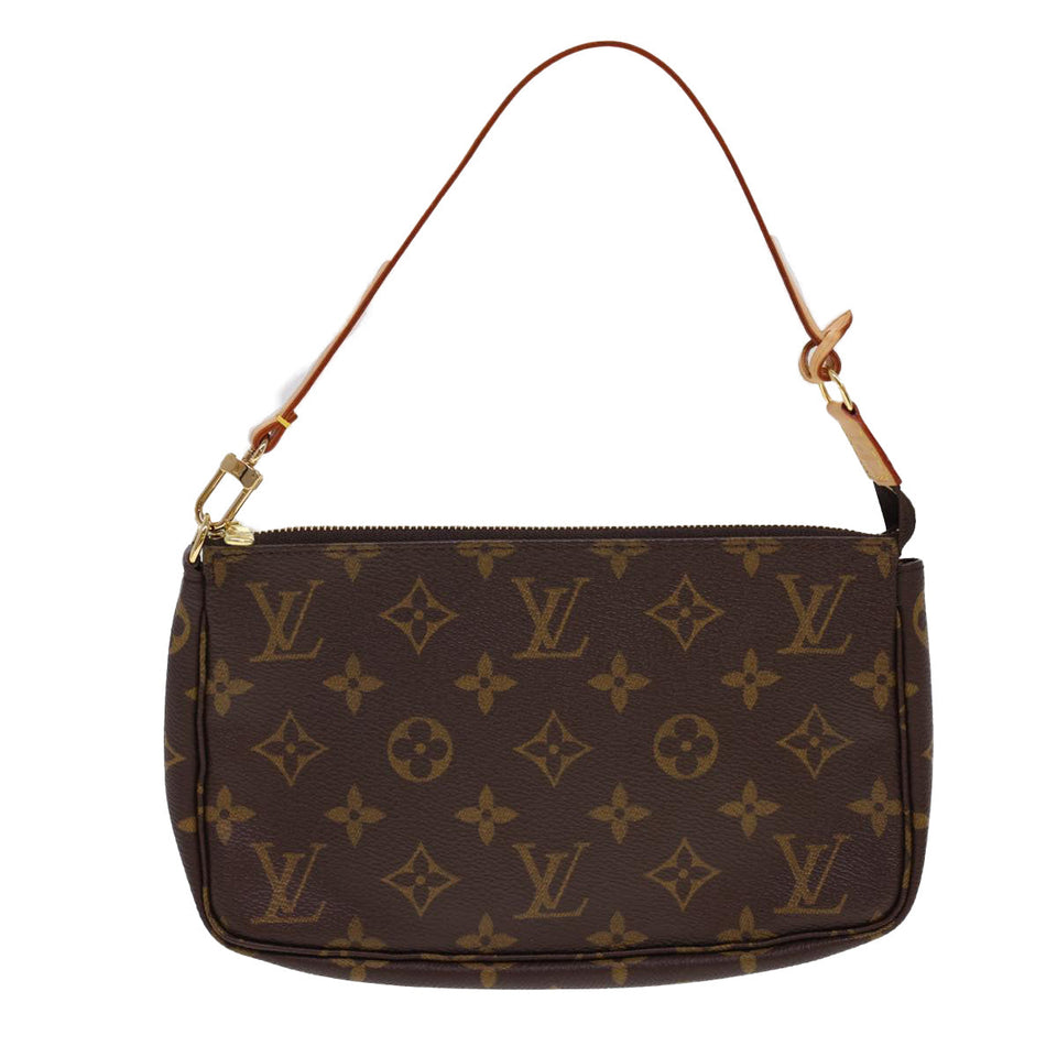 Louis Vuitton Pochette Accessoires  Canvas Clutch Bag