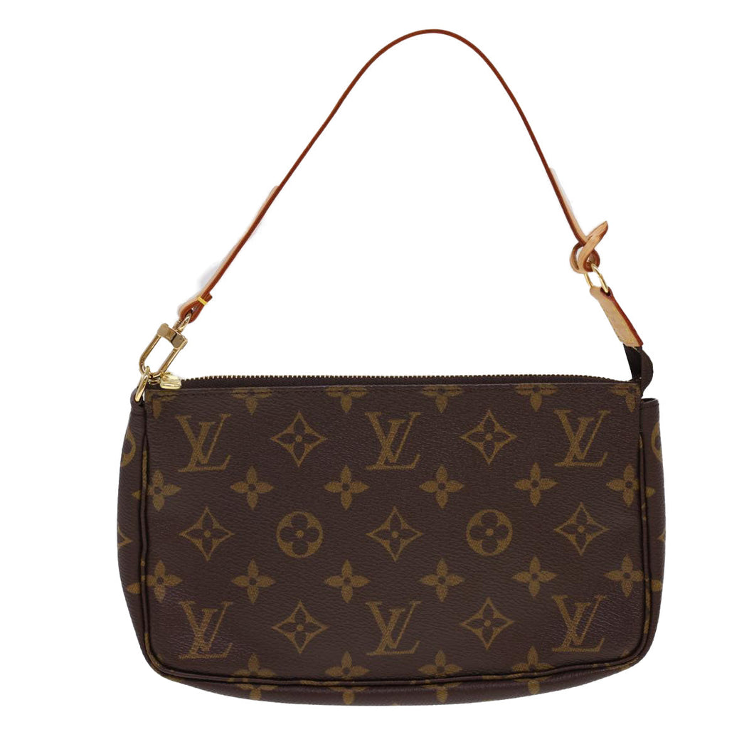 Louis Vuitton Pochette Accessoires  Canvas Clutch Bag