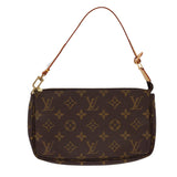 Louis Vuitton Pochette Accessoires  Canvas Clutch Bag